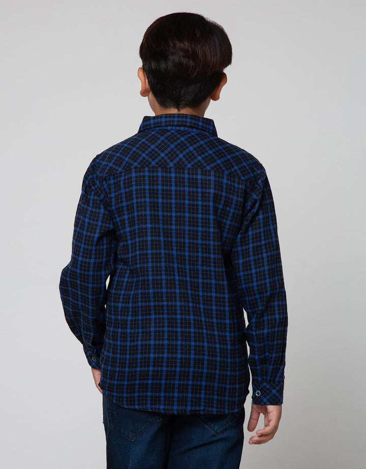 Aero Long Sleeve Pocket Shirt Flannel Squares