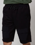 American Jeans Short Pants Knit Baby Terry Cargo Pocket