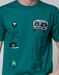 T Zone Short Sleeve T-Shirt Print Theme Pop Punk - Music Speaks