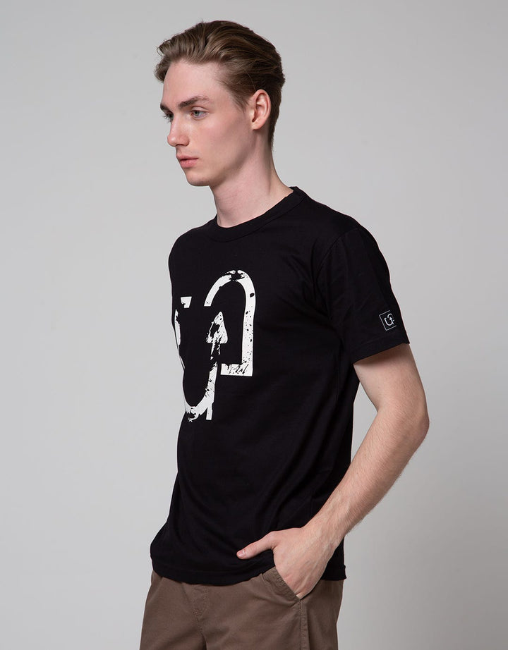 T Zone Short Sleeve T-Shirt Logo Upshot Plastisol