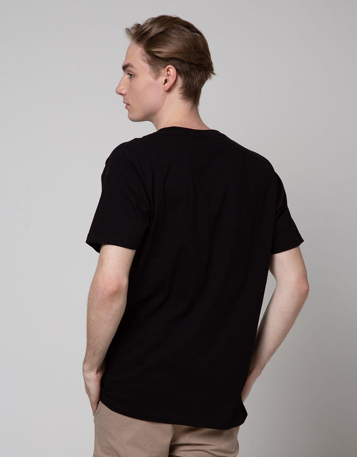 T Zone Short Sleeve T-Shirt Big Size Print Theme Wording - Freedom