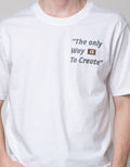 T Zone Short Sleeve T-Shirt Big Size The Only Way Is To Create