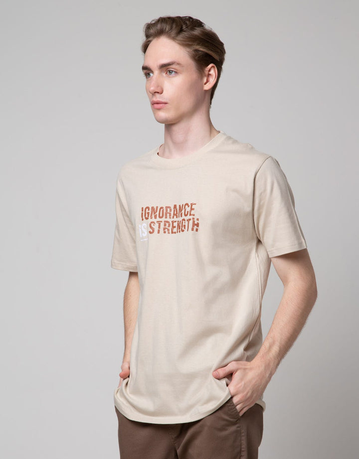 T Zone Short Sleeve T-Shirt Big Size Ignorance
