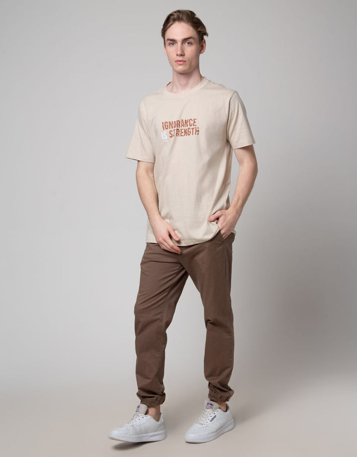 T Zone Short Sleeve T-Shirt Big Size Ignorance