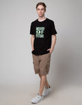 T Zone Short Sleeve T-Shirt Big Size Print Theme Reshaped Geometry - Mind Of Future