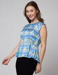 Cardinal Femme Floral Flare Blouse for Women