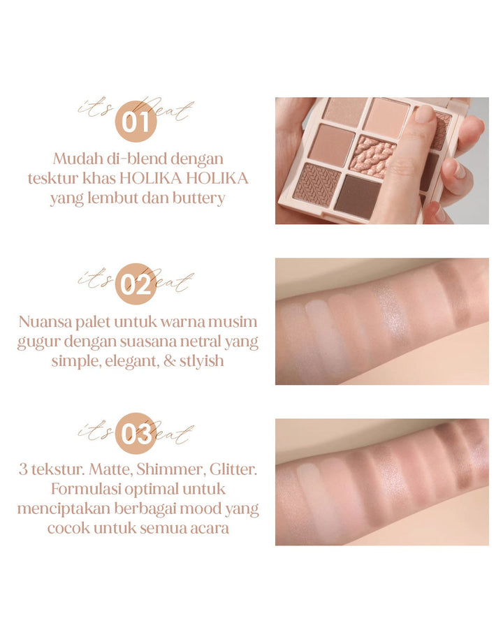 Holika Holika My Fave Mood Eye Palette Neat Knit