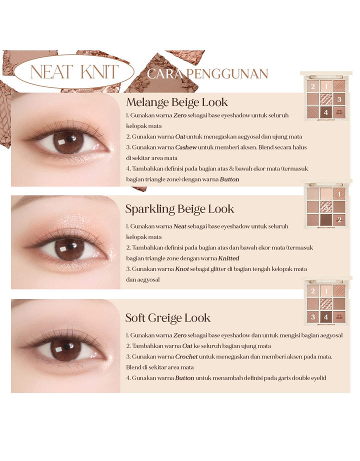 Holika Holika My Fave Mood Eye Palette Neat Knit