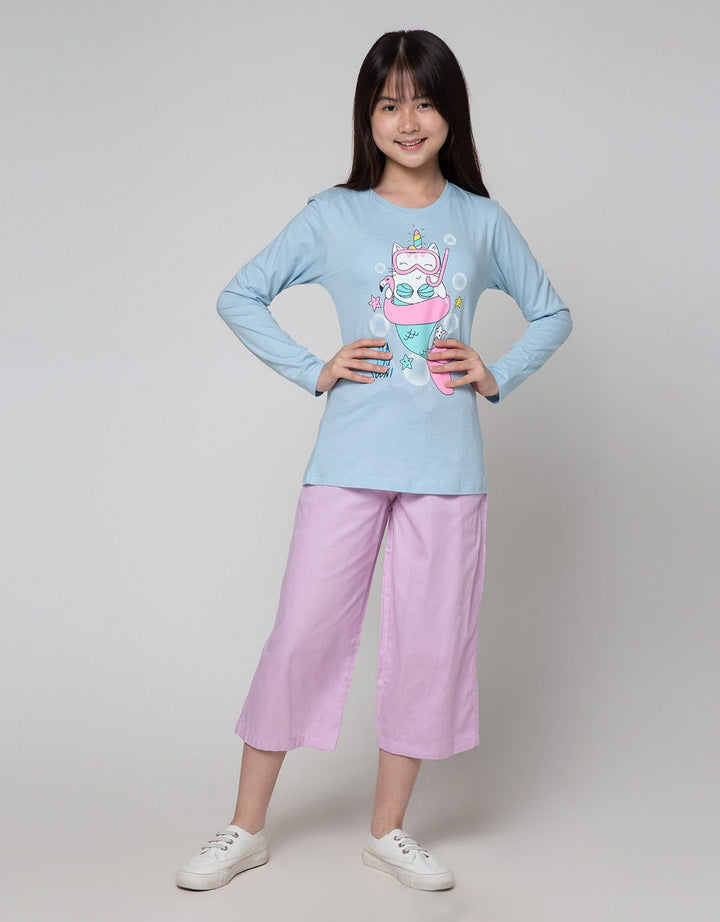 Aero Long Sleeve T-Shirt Caticorn Sea