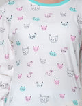 Aero Long Sleeve T-Shirt Print Cat Head