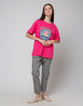 Nevada Short Sleeve T-Shirt Print Happiness Bloom