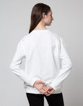 Nevada Emboss Print Sweater Wanita