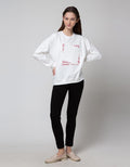 Nevada Emboss Print Sweater Wanita