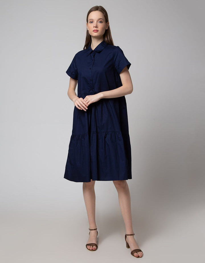 Connexion Trapped Flare Dress Wanita
