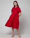 Connexion Trapped Flare Dress Wanita
