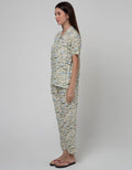 St. Yves Short Sleeve Pajama Pants Abstract