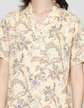 St. Yves Short Sleeve Pyjama Pants Forest Flower