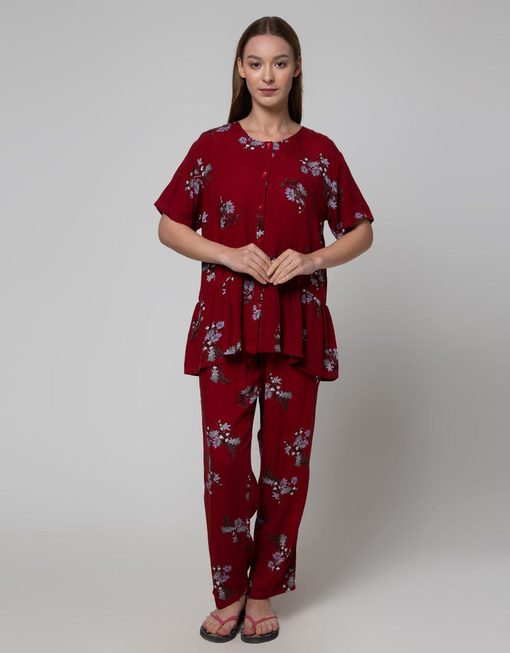 St. Yves Cherry Blossom Set Piyama Wanita