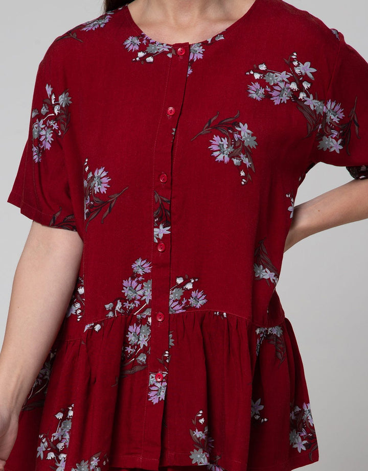 St. Yves Cherry Blossom Set Piyama Wanita