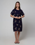 St. Yves Short Sleeve Midi Dress Cherry Blossom