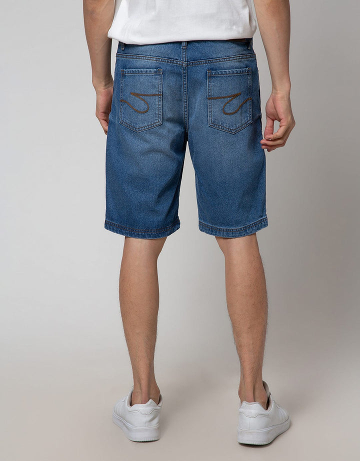 Cole Denim Short Pants Bermuda Basic