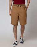 Cole Short Pants Woven Pull On Solid With Rib