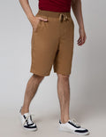 Cole Short Pants Woven Pull On Solid With Rib