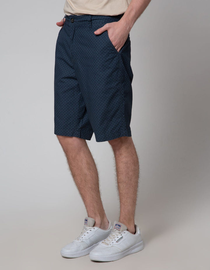 Cole Bermuda Pants Short Woven Print Geometri