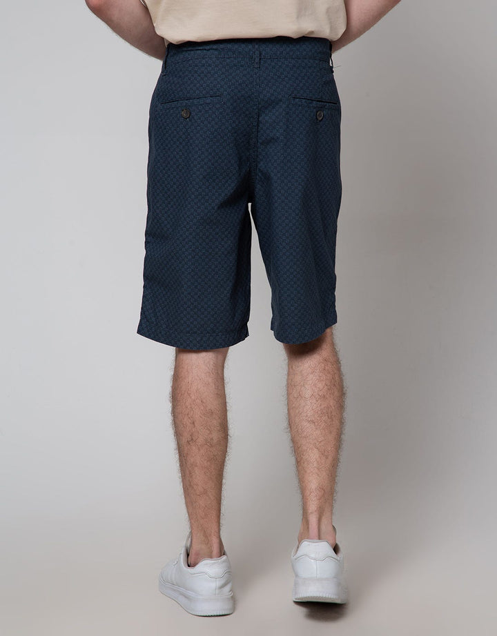Cole Bermuda Pants Short Woven Print Geometri