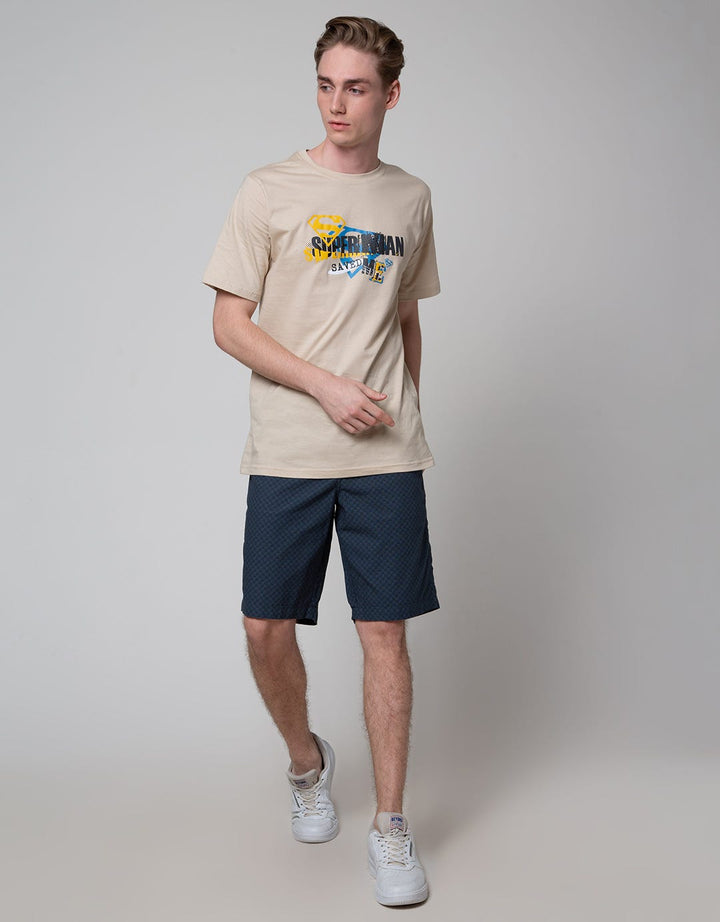 Cole Bermuda Pants Short Woven Print Geometri