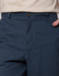 Cole Bermuda Pants Short Woven Print Geometri