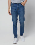 Cole Denim Long Pants Slim 5 Pocket Sunblast