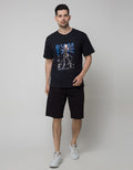 Cole Short Pants Woven Pull On Print Dot