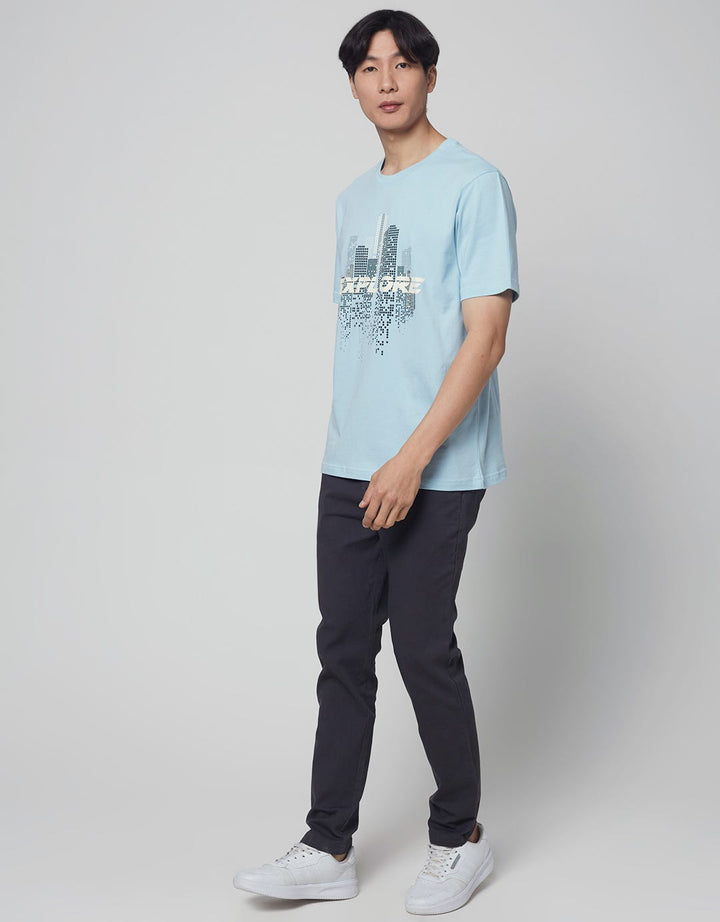 Cole Long Pants Woven Textured Slim