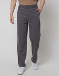 Cole Woven Print Celana Chinos Pria