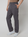 Cole Woven Print Celana Chinos Pria