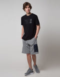 Cole Short Pants Knit With Patch