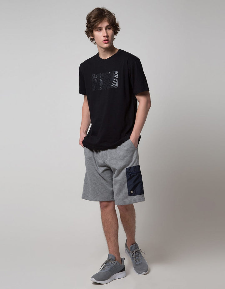 Cole Short Pants Knit With Patch