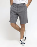 Cole Bermuda Pants Short Knit Herringbone