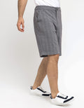 Cole Bermuda Pants Short Knit Herringbone