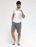 Cole Bermuda Pants Short Knit Herringbone