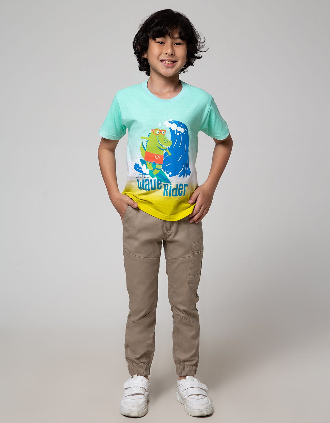 Little M Woven Jogger Boys