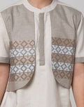 Little M Top-Bottom Set Short Sleeve Seasonal Rompi Ulos