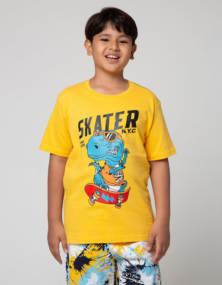Aero Dino Skate Boys T-Shirt