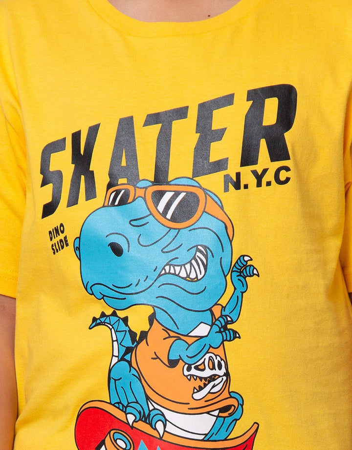 Aero Dino Skate Boys T-Shirt