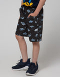 Little M Boys Dino Shorts