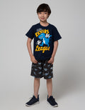Little M Boys Dino Shorts
