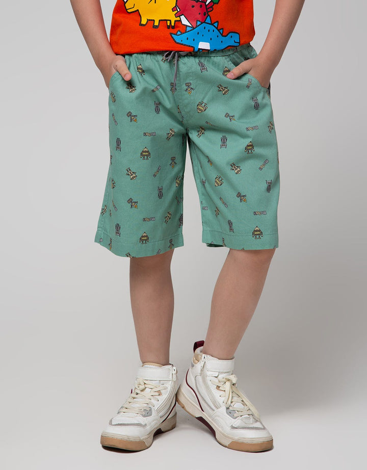 Little M Short Pants Robot