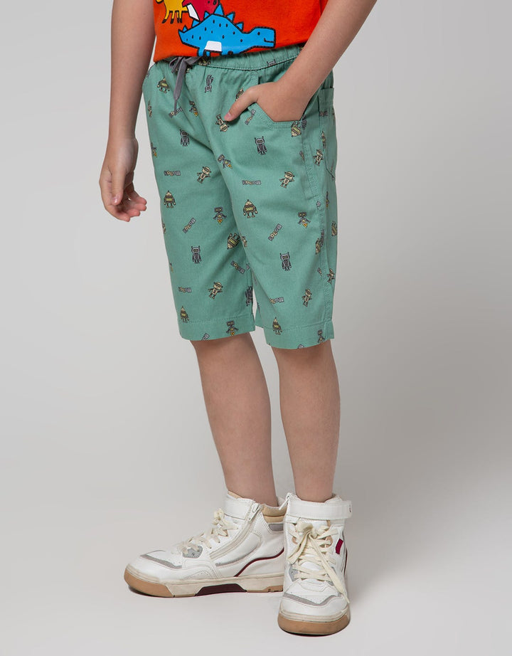 Little M Short Pants Robot
