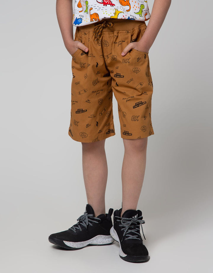 Little M Short Pants Wording